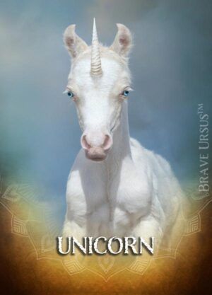 Unicorns Spirit Animal Altar & Prayer Card